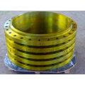 Forged Steel Slip on Flange (yellow paint)